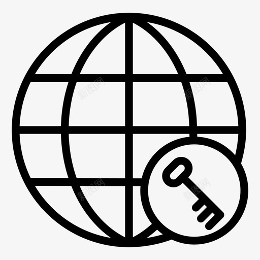 全球接入全球世界全球图标svg_新图网 https://ixintu.com 互联网 全球 全球世界 全球接入