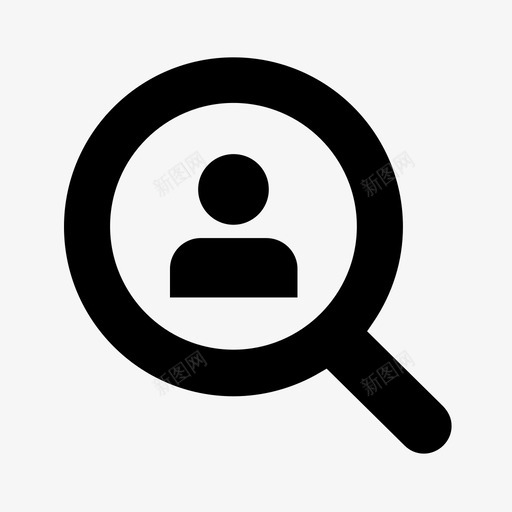 招聘员工人力资源图标svg_新图网 https://ixintu.com 人力资源 人才 员工 招聘 搜索 用户集合3