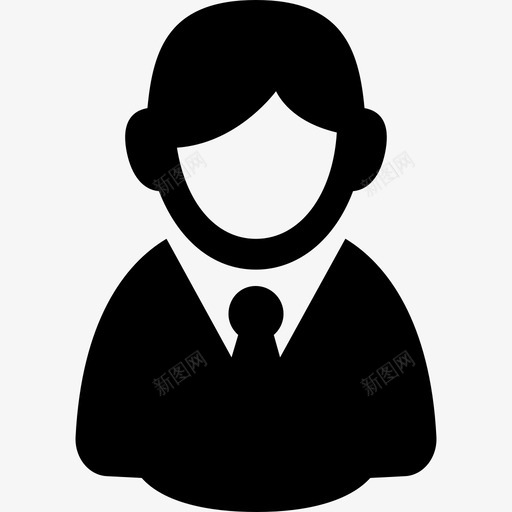 休闲男性用户符号人物用户图标svg_新图网 https://ixintu.com 人物 休闲男性用户符号 用户图标