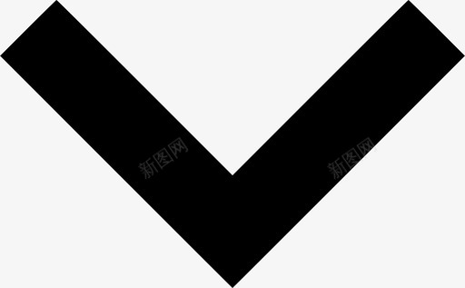 V形下降下降图标svg_新图网 https://ixintu.com V形下降 下降