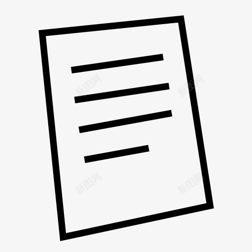 文档协议合同图标svg_新图网 https://ixintu.com 便笺 协议 合同 文档 纸张 阴影图标