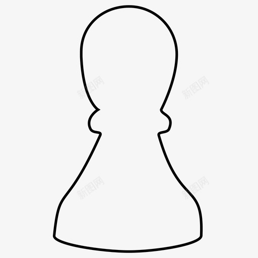 棋子棋局策略图标svg_新图网 https://ixintu.com 棋子 棋局 策略