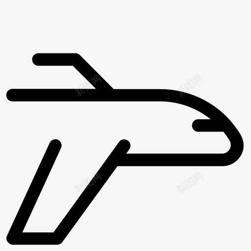 飞机送货飞行图标svg_新图网 https://ixintu.com 送货 邮费 飞机 飞行