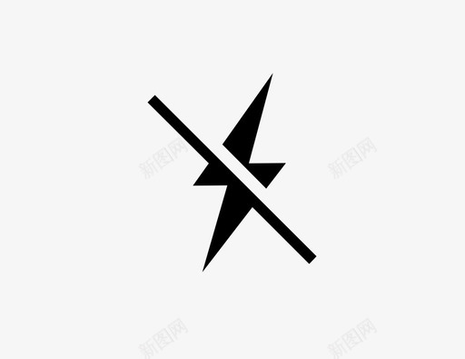 停电图标svg_新图网 https://ixintu.com 停电