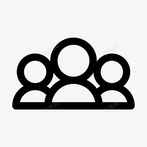 社交网络应用程序图标组移动svg_新图网 https://ixintu.com 社交媒体 社交网络 社交网络应用程序图标 移动 移动应用程序图标 组