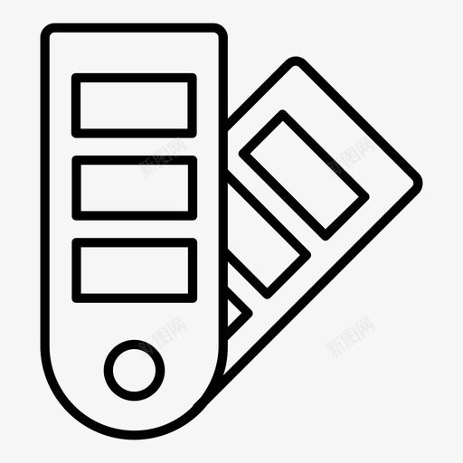 颜色指南颜色样本图标svg_新图网 https://ixintu.com 基本图标集 样本 颜色 颜色指南