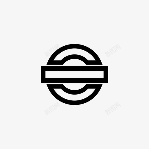地铁伦敦火车图标svg_新图网 https://ixintu.com 伦敦 地铁 火车