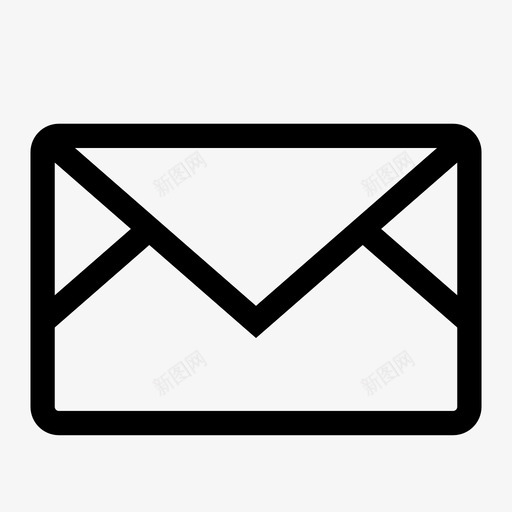 信件信封文件图标svg_新图网 https://ixintu.com 便条 信件 信封 文件 消息