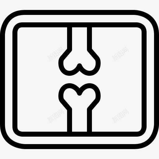 伦琴骨头急诊图标svg_新图网 https://ixintu.com 伦琴 医学 急诊 恶心的医学 骨头 骨折