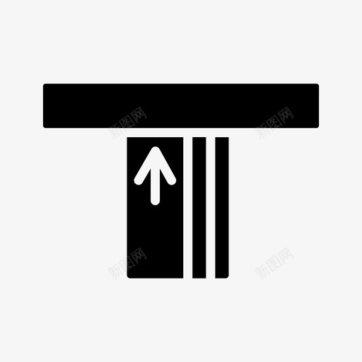 atm卡存款图标svg_新图网 https://ixintu.com atm 卡 存款 插卡 电子商务 老虎机