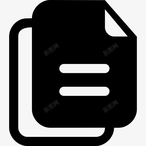文件复制界面符号bigmug实心填充图标svg_新图网 https://ixintu.com bigmug实心 填充 文件复制界面符号