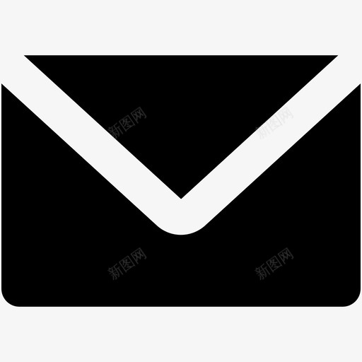 电子邮件信封收件箱图标svg_新图网 https://ixintu.com web和用户界面字体图标 信件 信封 收件箱 电子邮件 邮件
