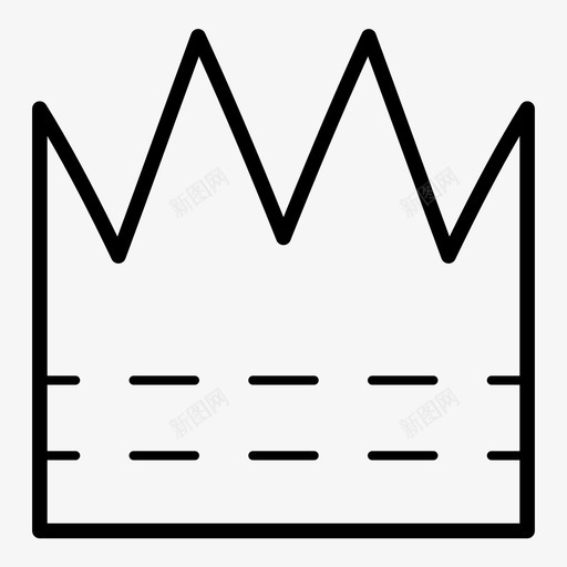 皇冠国王王后图标svg_新图网 https://ixintu.com 国王 王后 皇冠