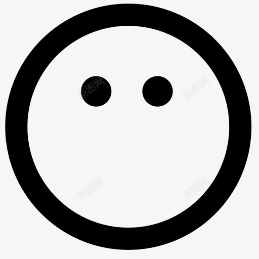 输出表情符号情绪图标svg_新图网 https://ixintu.com 中性 安静 情绪 情绪图标 表情符号 输出