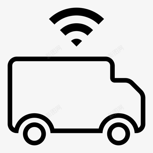 自动卡车无人驾驶卡车自动驾驶图标svg_新图网 https://ixintu.com 卡车wifi 无人驾驶卡车 自动卡车 自动卡车自驱动卡车连接卡车 自动驾驶