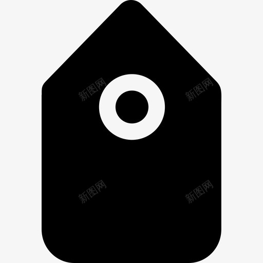 垂直位置的黑色标签界面符号bigmug实心填充图标svg_新图网 https://ixintu.com bigmug实心 垂直位置的黑色标签界面符号 填充