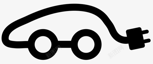 电动汽车电池环保图标svg_新图网 https://ixintu.com 可持续 城市 环保 电动汽车 电池