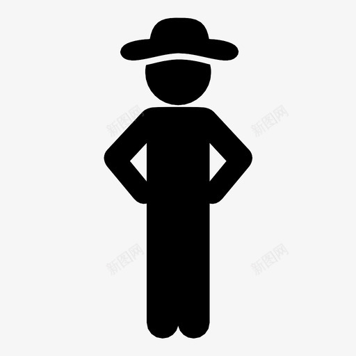 先生探员男孩图标svg_新图网 https://ixintu.com 人 先生 探员 男 男孩 站着的人