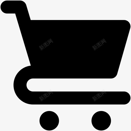 购物车电子商务在线购物图标svg_新图网 https://ixintu.com 在线购物 电子商务 网络和用户界面字体图标 购物车