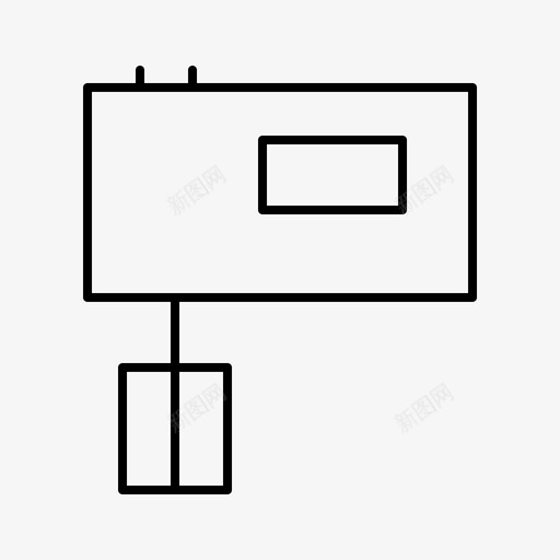 采购产品搅拌机消费电子设备图标svg_新图网 https://ixintu.com 消费电子 电子设备 硬件 设备 采购产品搅拌机