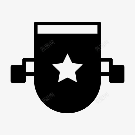 盾牌护甲防御图标svg_新图网 https://ixintu.com 奖励雕文 护甲 盾牌 防御