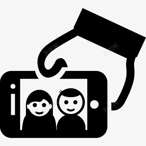 手机屏幕上的情侣自拍自拍图标svg_新图网 https://ixintu.com 手机屏幕上的情侣自拍 自拍