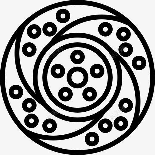 通风制动盘汽车调谐图标svg_新图网 https://ixintu.com 汽车 汽车配件 调谐 通风制动盘