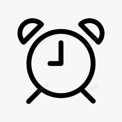 闹钟时钟通知图标svg_新图网 https://ixintu.com 定时器 时钟 时间 通知 闹钟 随机收集10