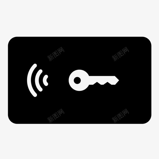 货币安全苹果支付卡图标svg_新图网 https://ixintu.com 卡 卡安全 苹果支付 触摸支付 货币安全 通行证