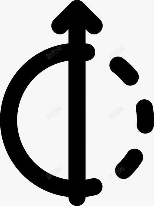 半动态观察箭头方向图标svg_新图网 https://ixintu.com 半动态观察 方向 箭头 箭头md轮廓