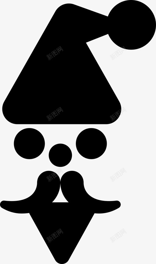 圣诞老人圣尼古拉斯图标svg_新图网 https://ixintu.com 圣尼古拉斯 圣诞老人