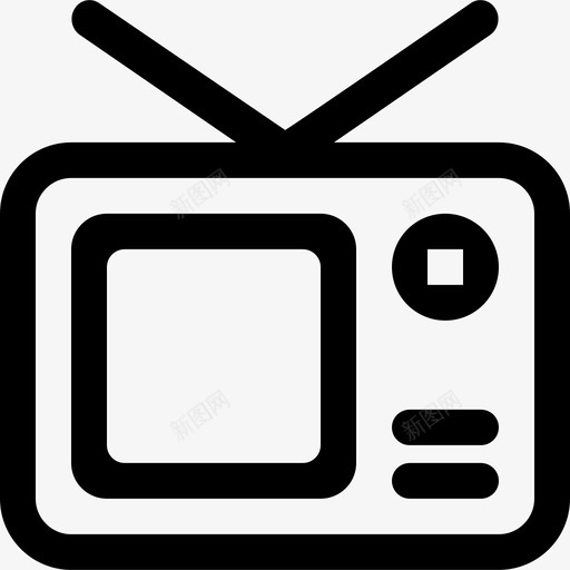 电视提纲大人物线直线图标svg_新图网 https://ixintu.com 大人物线 电视提纲 直线