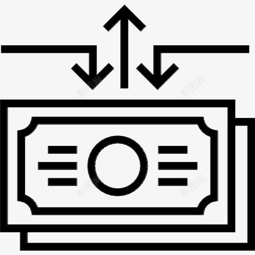 资金流银行业务转账图标svg_新图网 https://ixintu.com 资金流 转账 银行业务