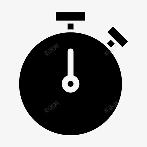 秒表时钟漂亮的秒表图标svg_新图网 https://ixintu.com 时钟 暂停 流行 漂亮的秒表 秒表 计时器