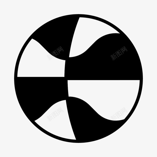 球游戏运动图标svg_新图网 https://ixintu.com 实心球 游戏 球 运动