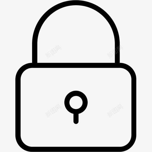 锁定拒绝访问私有图标svg_新图网 https://ixintu.com office应用 安全 拒绝访问 私有 锁定