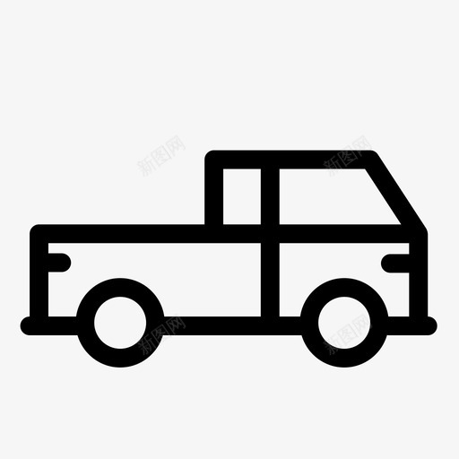 运输4x4汽车图标svg_新图网 https://ixintu.com 4x4 汽车 运输