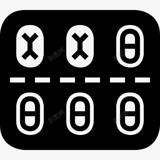 药品包装医疗保健药品图标svg_新图网 https://ixintu.com 医疗保健 恶心的医学字形 药丸 药品 药品包装