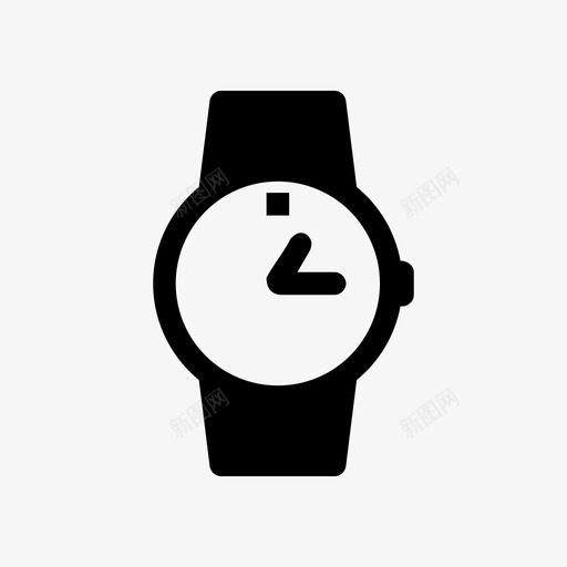 手表钟面小时图标svg_新图网 https://ixintu.com 小时 手表 时间 计时器 钟面