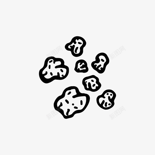 卵石特别是岩石图标svg_新图网 https://ixintu.com 卵石 岩石 特别是