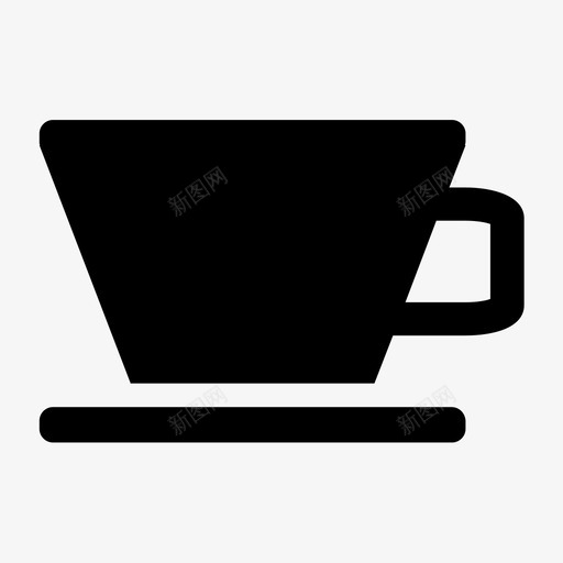 蜂巢滴头咖啡倒过来图标svg_新图网 https://ixintu.com 倒过来 单份 咖啡 咖啡茶 蜂巢滴头