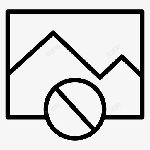 残疾人图像画廊照片图标svg_新图网 https://ixintu.com 占位符 摄影 残疾人图像 照片 画廊