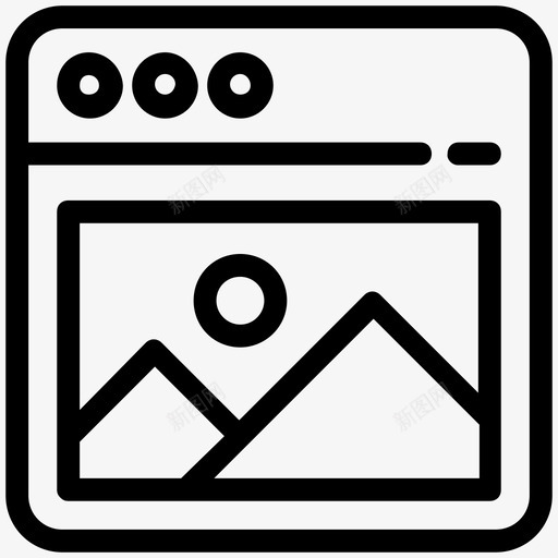 网页前端图形图标svg_新图网 https://ixintu.com 前端 图像 图形 网站 网页设计 网页设计图标