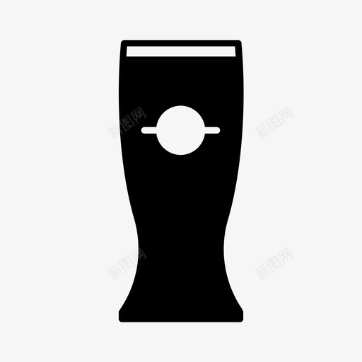 啤酒杯酒干杯图标svg_新图网 https://ixintu.com 啤酒杯 喝 干杯 酒