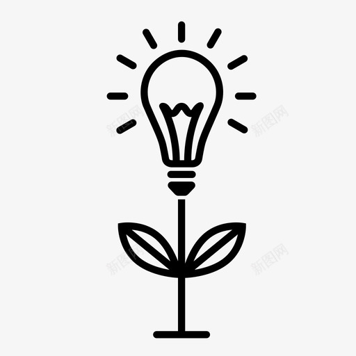 想法天生的想法新鲜的想法图标svg_新图网 https://ixintu.com 天生的想法 想法 成长 新鲜的想法 进步