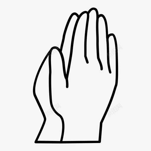 祈祷阿门宽恕图标svg_新图网 https://ixintu.com 上帝 仪式 宗教概述 宽恕 崇拜 祈祷 阿门