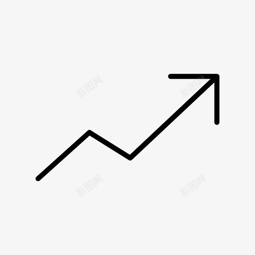 发展趋势增加收入增加销售额图标svg_新图网 https://ixintu.com 发展趋势 增加业务 增加收入 增加销售额