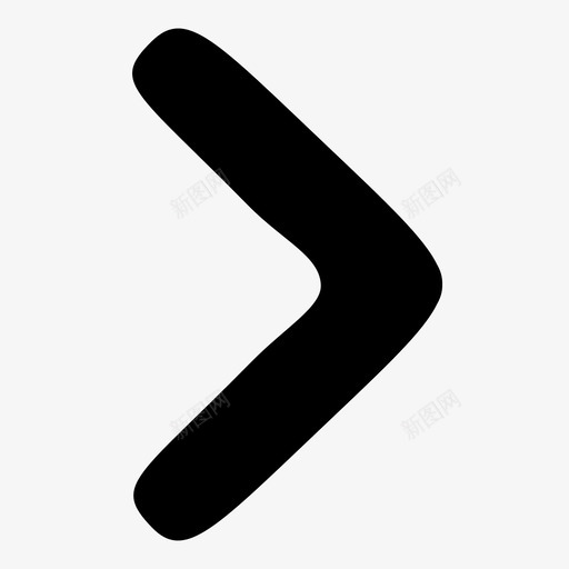 右箭头卡通儿童图标svg_新图网 https://ixintu.com 儿童 卡通 卡通用户界面 右箭头