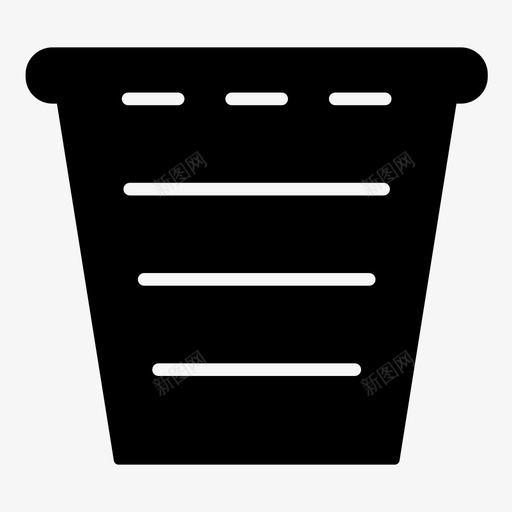 垃圾桶删除回收站图标svg_新图网 https://ixintu.com 删除 回收站 垃圾桶