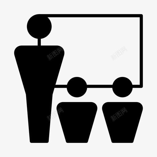 教师课堂教育图标svg_新图网 https://ixintu.com 学校 扎实 教师 教授 教育 课堂